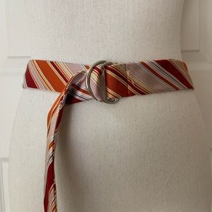 100% Silk Tie Belt